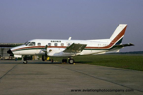 Bassair Embraer 110P1 Bandeirante PT-SBV (1982)