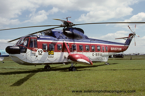Bristow Helicopters/Southern Air Helicopters Sikorsky S-61N G-BBVA (1991)