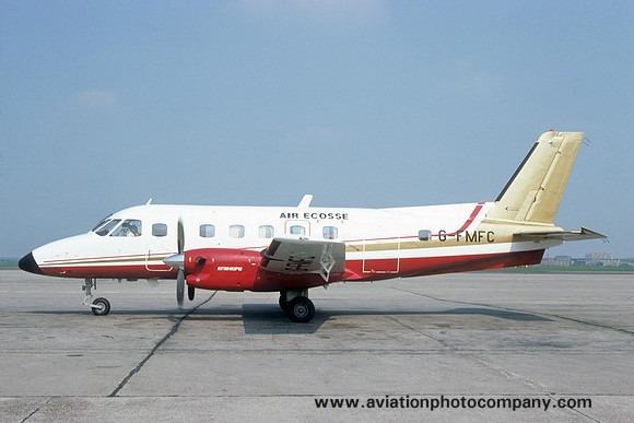 Air Ecosse Embraer 110P2 Bandeirante G-FMFC (1980)