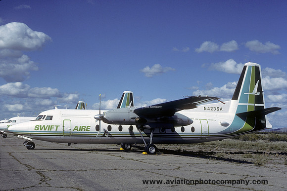 Swift Aire Lines Fokker F-27-600 Friendship N423SA (1982)
