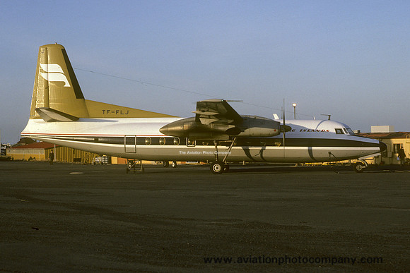 Flugfélag Íslands (Icelandair) Fokker F-27-100 TF-FLJ (1980)