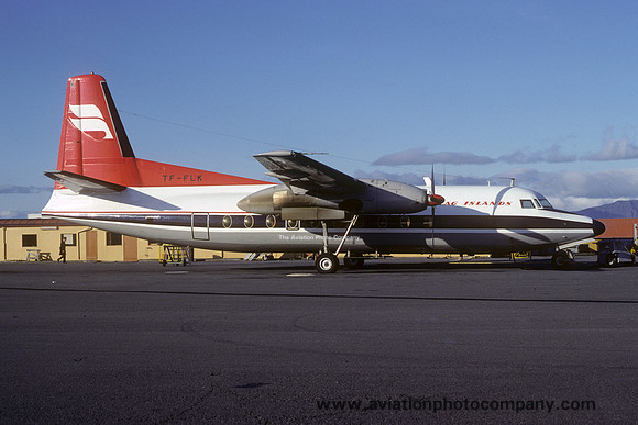 Flugfélag Íslands (Icelandair) Fokker F-27-100 TF-FLK (1979)