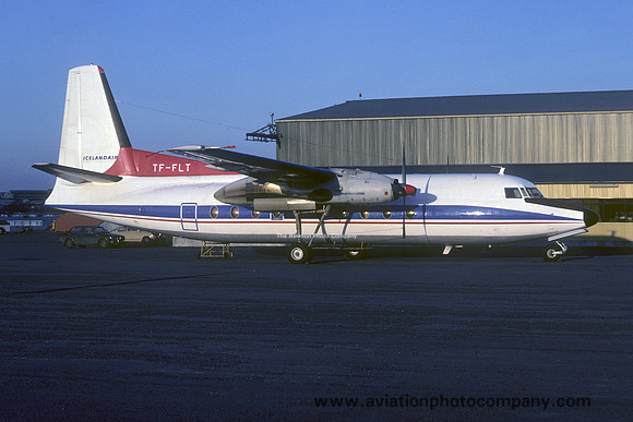 Icelandair Fokker F-27-200 Friendship TF-FLT (1980)