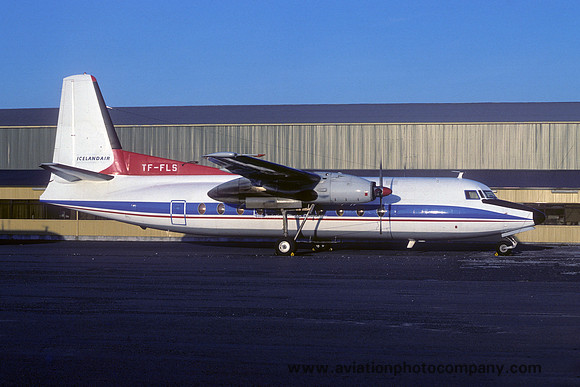 Icelandair Fokker F-27-200 Friendship TF-FLS (1980)