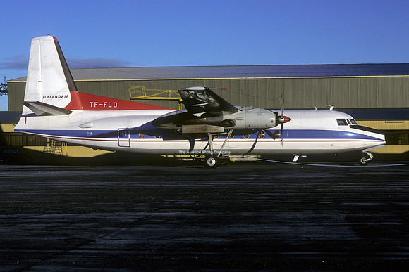 Icelandair Fokker F-27-200 Friendship TF-FLO (1980)