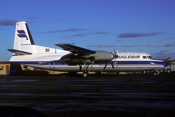 Icelandair Fokker F-27-200 Friendship TF-FLN (1980)