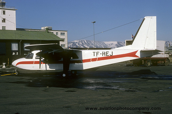 Britten-Norman BN-2A-7 Islander TF-REJ (1980)