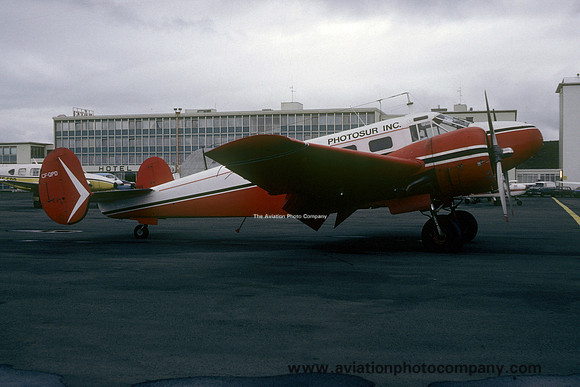Photosur Inc Beech C-45H Expeditor CF-QPD (1979)