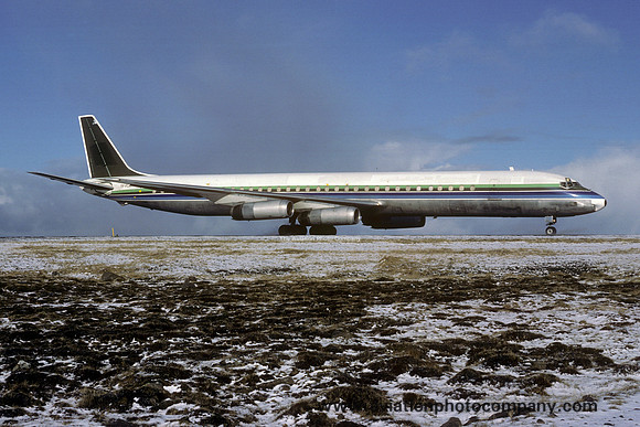 Ex Saudia Douglas DC-8-63 TF-FLC (1980)