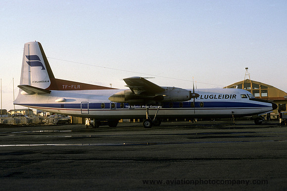 Icelandair Fokker F-27-500 Friendship TF-FLR (1980)