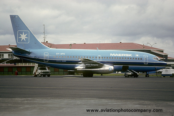 Maersk Air Boeing 737-2L9(A) OY-APO (1980)