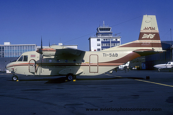 SANSA Airlines CASA C.212-200 TI-SAB (1980)