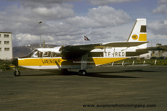 Vaengir Britten-Norman BN-2A-27 Islander TF-RED (1980)