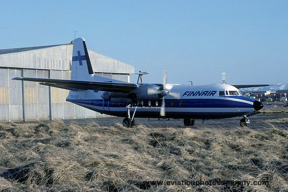Finnair Fokker F-27-200 Friendship TF-FLS (1980)