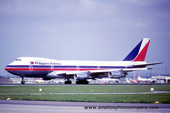 Philippine Airlines Boeing 747-2F6B N741PR (1980)