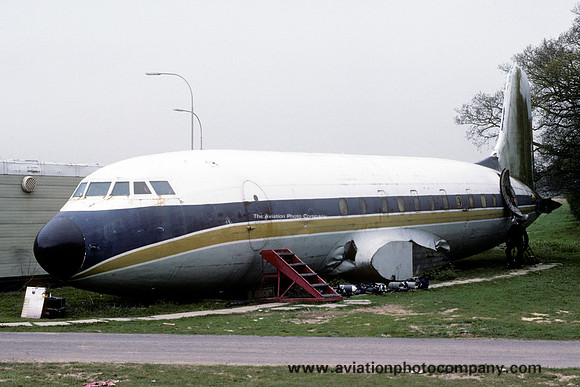 Handley Page HP.81 Hermes IVAG-ALDE at Gatwick (1980)