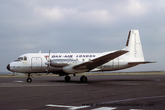 Dan Air Hawker Siddeley HS.748 Srs.2/209 G-BHCJ (1980)