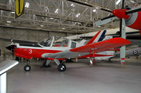 RAF SAL Bulldog T.1 XX654 displayed at Cosford (2012)