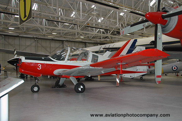 RAF SAL Bulldog T.1 XX654 displayed at Cosford (2012)