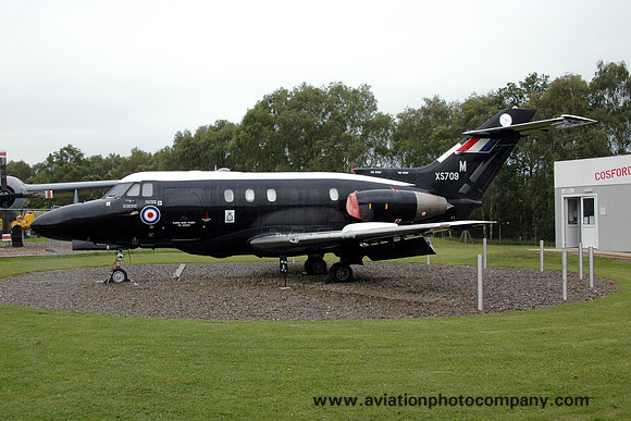 RAF Hawker Siddeley Dominie T.1 XS709 displayed at Cosford (2012)