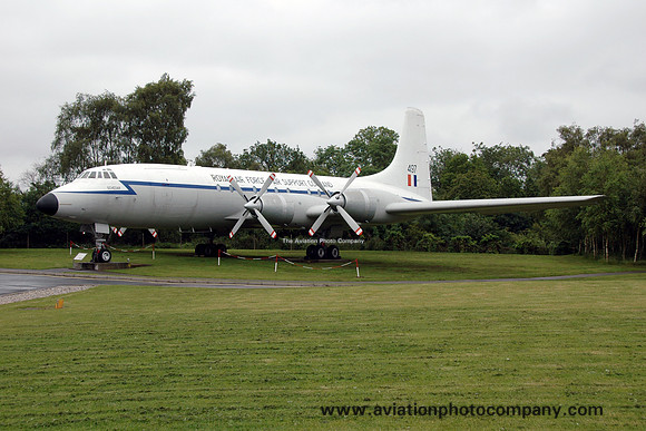 RAF Bristol Britannia C.1 XM497 displayed at Cosford (2012)