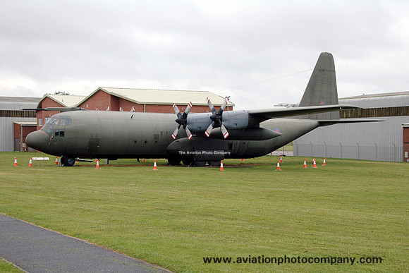 RAF Lockheed Hercules C.3 XV202 displayed at Cosford (2012)