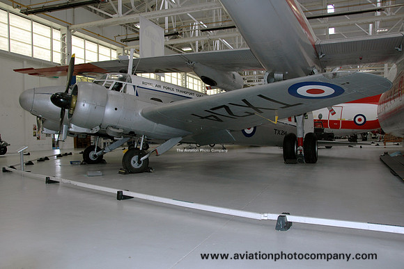 RAF Avro Anson C.19 TX214 displayed at Cosford (2012)