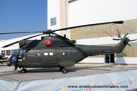 RAF Westland Puma HC.2 XW235/F-ZWBI at Marignane (2012)