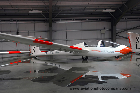 RAF Air Cadets Grob Viking TX.1 ZE562/WK at RAF Syerston (2012)