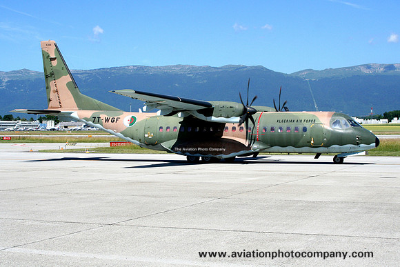 Algerian Air Force CASA C-295M 7T-WGF at Geneva (2009)
