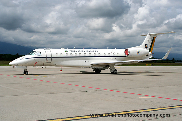 Brazilian Air Force Embraer 135BJ (VC-99C) 2580 at Geneva (2009)