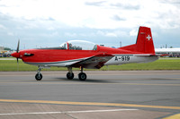 Swiss Air Force Pilatus PC-7 A-919 at RIAT Fairford (2009)