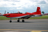 Swiss Air Force Pilatus PC-7 A-918 at RIAT Fairford (2009)