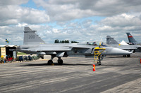 Swedish Air Force F7 SAAB JAS-39A Gripen 39200 at RIAT Fairford (2009)