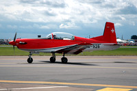 Swiss Air Force Pilatus PC-7 A-926 at RIAT Fairford (2009)