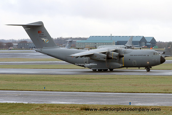 Turkish Air Force 221 Filo Airbus A.400M 21-0118 at Prestwick (2025)