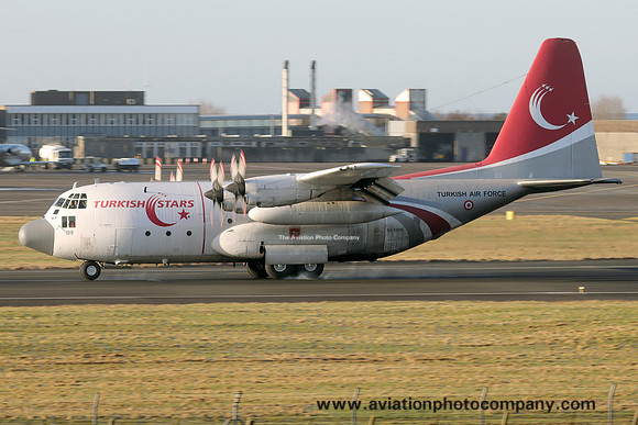 Turkish Air Force Lockheed C-130E Hercules 63-13189 at Prestwick (2025)