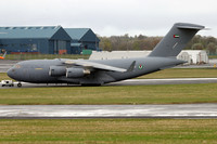 UAE Air Force McDonnell Douglas C-17A Globemaster 1230 at Prestwick (2025)