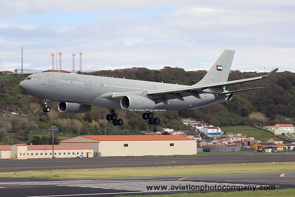 UAE Air Force Airbus A330-MRTT 1300 at Lajes (2025)