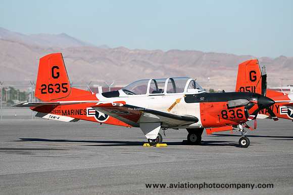 US Marines TAW-4 Beech T-34C Mentor 162635/G-836 (2012)