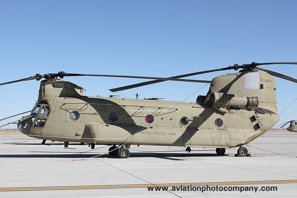 US Army Boeing CH-47F Chinook 07-08037 at Biggs AAF (2012)
