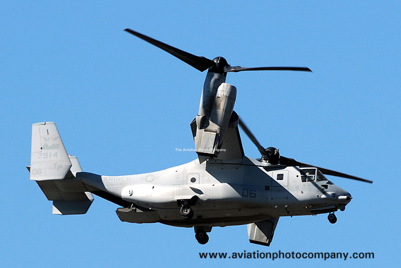 US Marines VMM-163 Bell-Boeing MV-22B Osprey 167914/YP-06 (2012)