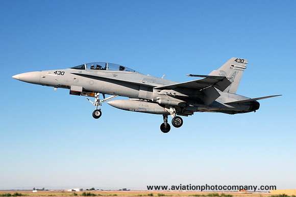 US Navy VFA-106 McDonnell Douglas F/A-18D Hornet 163997/AD-430 at NAF El Centro (2012)