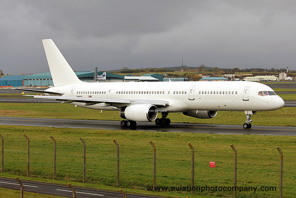 USAF Boeing C-32B 24452 at Prestwick (2012)