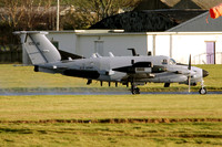 US Army Beech RC-12K Guardrail 91-00516 at Prestwick (2012)