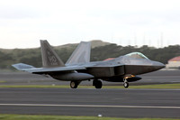 USAF 49 FW Lockheed F-22A Raptor 05-4100/HO at Lajes (2012)