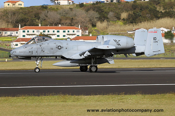USAF Idaho ANG 190 FS Fairchild A-10C Thunderbolt 80-0276/ID at Lajes (2025)