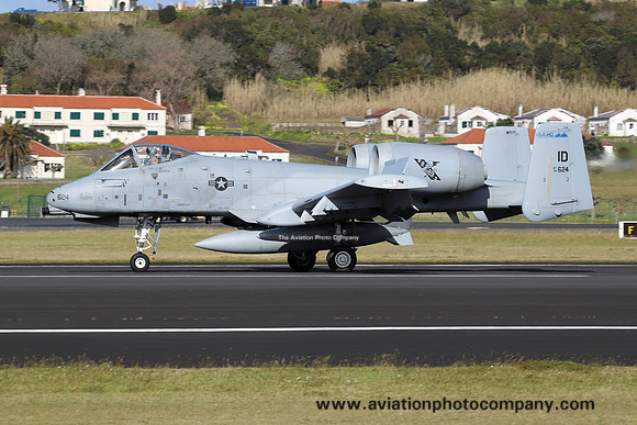 USAF AFRC 303 FS Fairchild A-10C Thunderbolt at Lajes (2025)