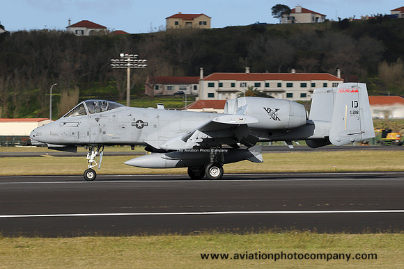 USAF Idaho ANG 190 FS Fairchild A-10C Thunderbolt 80-0218/ID at Lajes (2025)