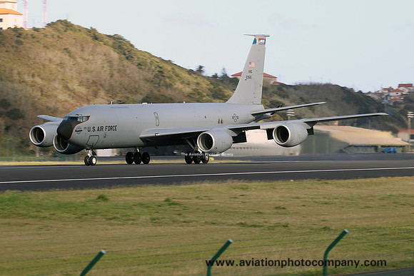 USAF Illinois ANG 108 ARS Boeing KC-135R Stratotanker 62-3515 at Lajes (2025)
